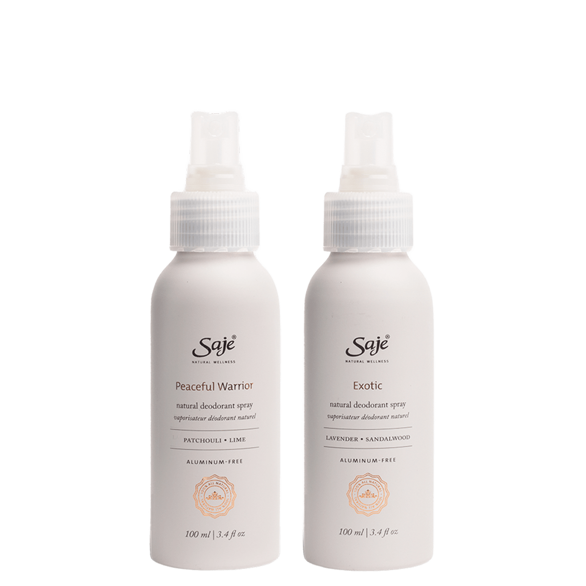 Natural Deodorant Duo